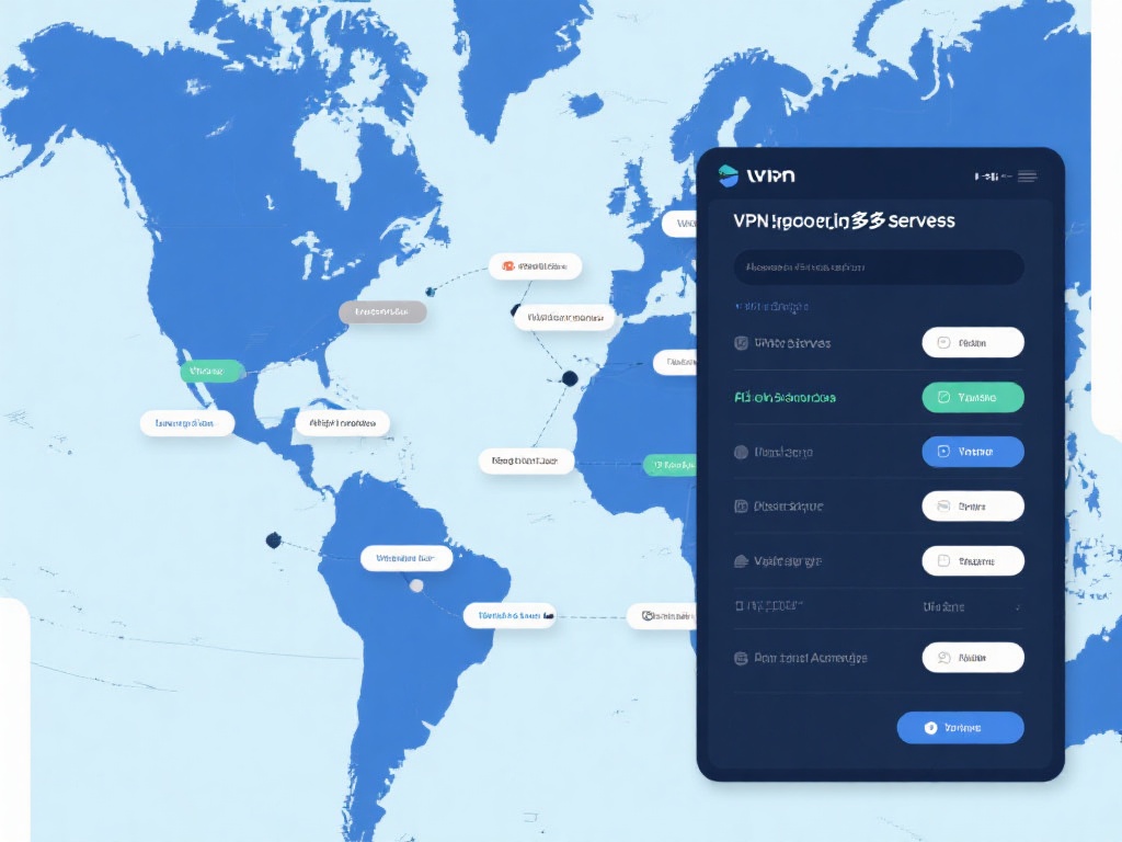 是否支持多服务器选择
拥有多个服务器节点的VPN